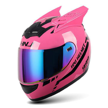 Lens For Full Face Motorcycle Helmet with Cool Horns